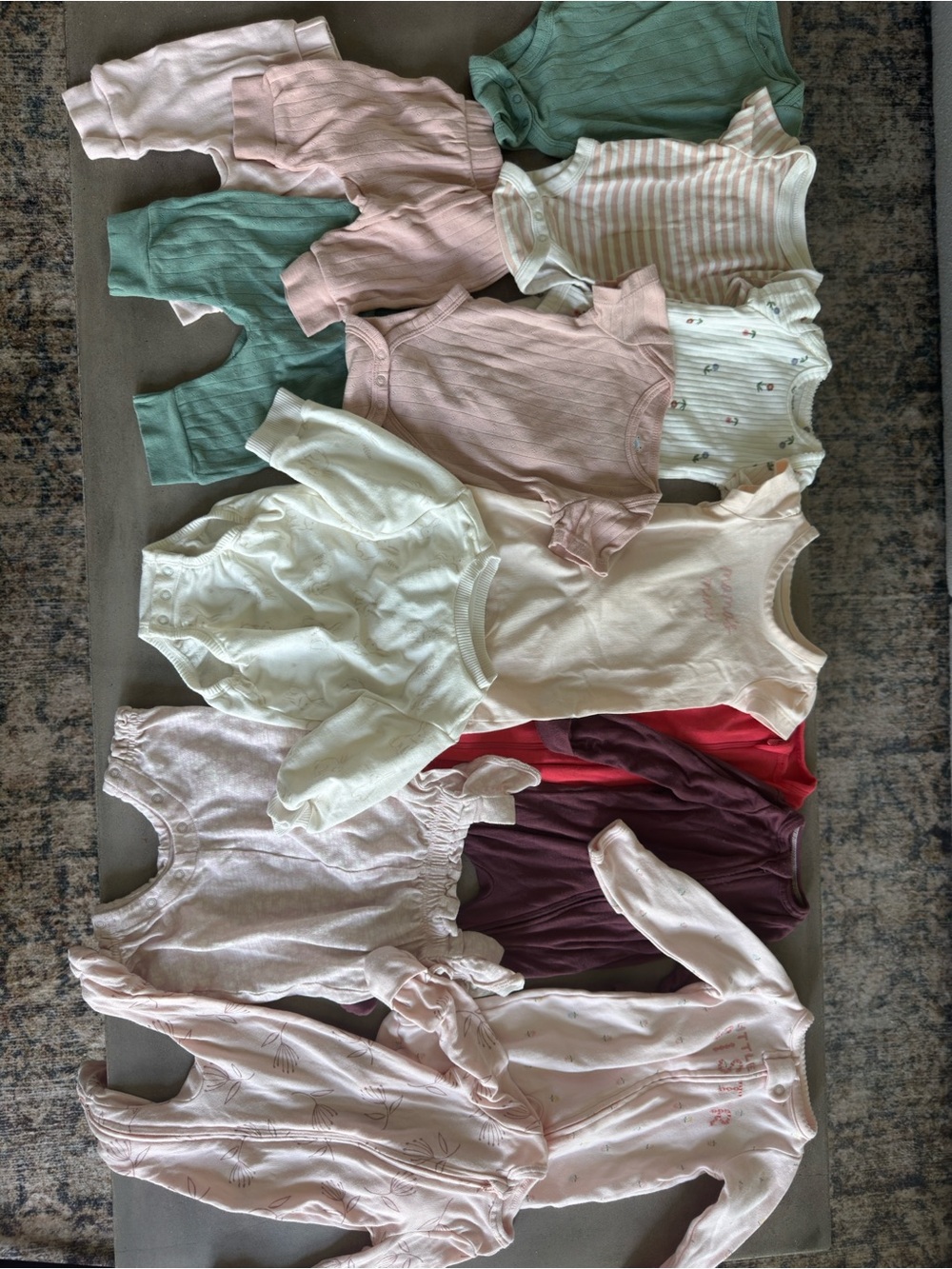 Target Baby One-Piece Bodysuits and Sleepers
